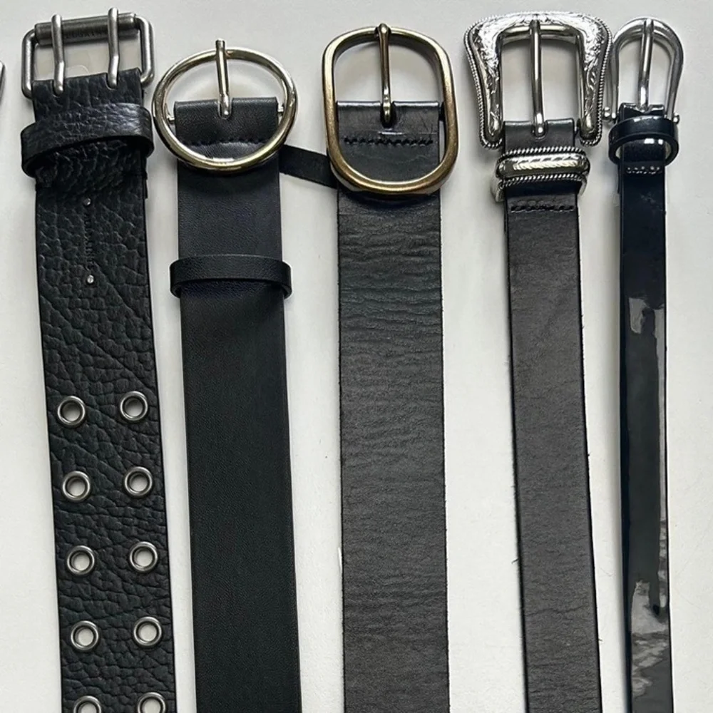 Anthropologie Ralph Lauren Lucky Brand  Via Spiga  Vintage Belt Collection Lot - Picture 3 of 8